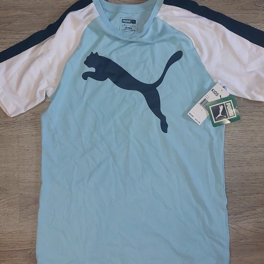 NWT Boys Puma large 14/16 shirt
